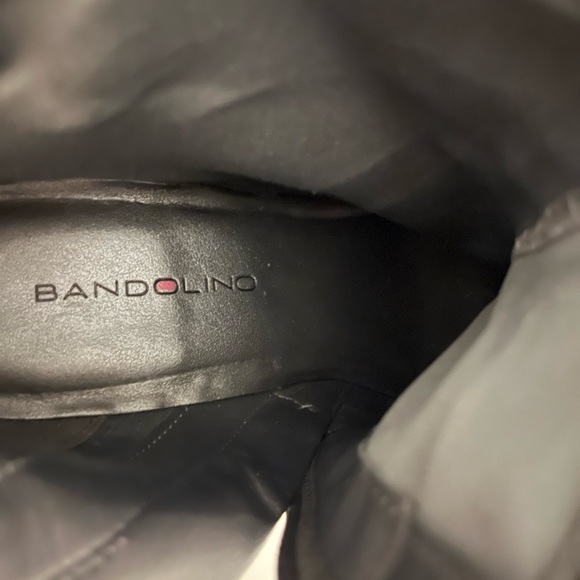 Bandolino Charcoal Heeled Boots - Picture 3 of 4